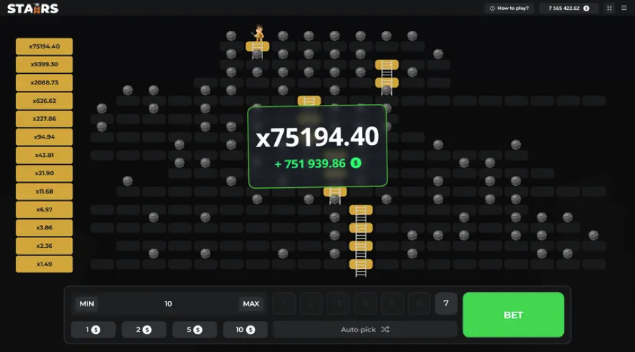 Stairs Crash Demo Game